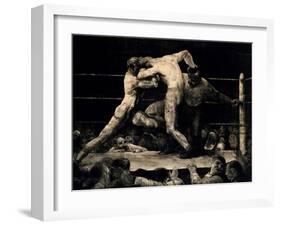 A Stag At Sharkey's-George Bellows-Framed Giclee Print