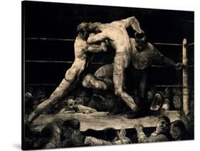 A Stag At Sharkey's-George Bellows-Stretched Canvas