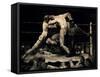 A Stag At Sharkey's-George Bellows-Framed Stretched Canvas