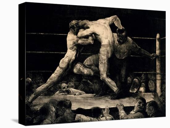 A Stag At Sharkey's-George Bellows-Stretched Canvas