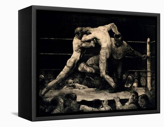 A Stag At Sharkey's-George Bellows-Framed Stretched Canvas