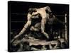 A Stag At Sharkey's-George Bellows-Stretched Canvas