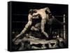 A Stag At Sharkey's-George Bellows-Framed Stretched Canvas