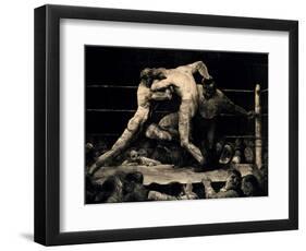 A Stag At Sharkey's-George Bellows-Framed Giclee Print