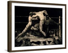 A Stag At Sharkey's-George Bellows-Framed Giclee Print