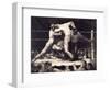 A Stag at Sharkey'S-George Wesley Bellows-Framed Giclee Print