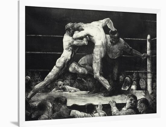 A Stag at Sharkey's-George Wesley Bellows-Framed Giclee Print