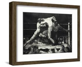A Stag at Sharkey's-George Wesley Bellows-Framed Giclee Print