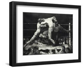 A Stag at Sharkey's-George Wesley Bellows-Framed Giclee Print