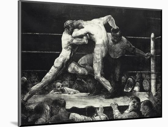 A Stag at Sharkey's-George Wesley Bellows-Mounted Giclee Print