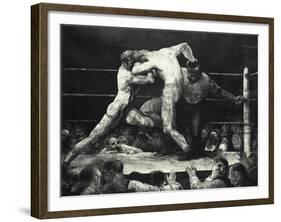 A Stag at Sharkey's-George Wesley Bellows-Framed Giclee Print