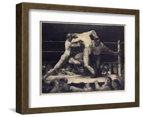 A Stag at Sharkey'S-George Wesley Bellows-Framed Giclee Print