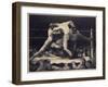 A Stag at Sharkey'S-George Wesley Bellows-Framed Giclee Print