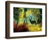 A Stag in the Wood-Pol Ledent-Framed Art Print