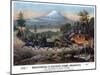 A Stagecoach Journey, USA, 19th Century-Britton & Rey-Mounted Giclee Print