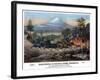 A Stagecoach Journey, USA, 19th Century-Britton & Rey-Framed Giclee Print