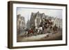 A Stagecoach Settting Out-John Charles Maggs-Framed Premium Giclee Print