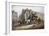 A Stagecoach Settting Out-John Charles Maggs-Framed Premium Giclee Print