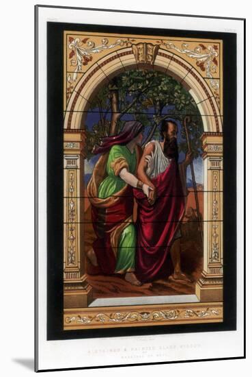 A Stained and Painted Glass Window, 19th Century-John Burley Waring-Mounted Giclee Print