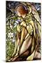 A Stained Glass Window of an Angel-Tiffany Studios-Mounted Giclee Print