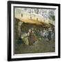 A Stall at the Market (Soko), Tangier (Morocco), Circa 1885-Leon, Levy et Fils-Framed Photographic Print