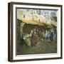 A Stall at the Market (Soko), Tangier (Morocco), Circa 1885-Leon, Levy et Fils-Framed Photographic Print