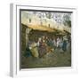 A Stall at the Market (Soko), Tangier (Morocco), Circa 1885-Leon, Levy et Fils-Framed Photographic Print