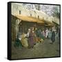 A Stall at the Market (Soko), Tangier (Morocco), Circa 1885-Leon, Levy et Fils-Framed Stretched Canvas