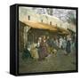 A Stall at the Market (Soko), Tangier (Morocco), Circa 1885-Leon, Levy et Fils-Framed Stretched Canvas