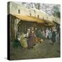 A Stall at the Market (Soko), Tangier (Morocco), Circa 1885-Leon, Levy et Fils-Stretched Canvas