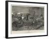 A Stampede, an Early Morning Surprise Attack Spoilt-John Charlton-Framed Giclee Print