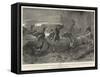 A Stampede, an Early Morning Surprise Attack Spoilt-John Charlton-Framed Stretched Canvas