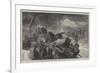 A Stampede from a Wolf-Samuel John Carter-Framed Giclee Print