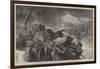 A Stampede from a Wolf-Samuel John Carter-Framed Giclee Print