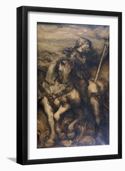 A Standard Bearer, 1886-John Gilbert-Framed Giclee Print