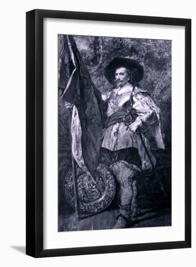 A Standard Bearer, 1897-John Gilbert-Framed Giclee Print