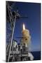 A Standard Missile-3 Is Launched from USS Lake Erie-null-Mounted Photographic Print