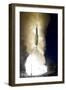 A Standard Missile-3 Is Launched from USS Lake Erie-null-Framed Photographic Print