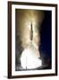 A Standard Missile-3 Is Launched from USS Lake Erie-null-Framed Photographic Print