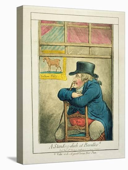 A Standing-Dish at Boodles, Published by Hannah Humphrey, 1800-James Gillray-Stretched Canvas