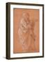 A Standing Woman-Filippino Lippi-Framed Art Print