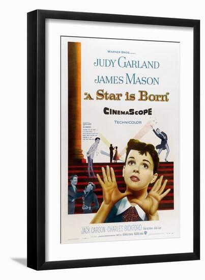 A Star Is Born, 1954, Directed by George Cukor-null-Framed Giclee Print