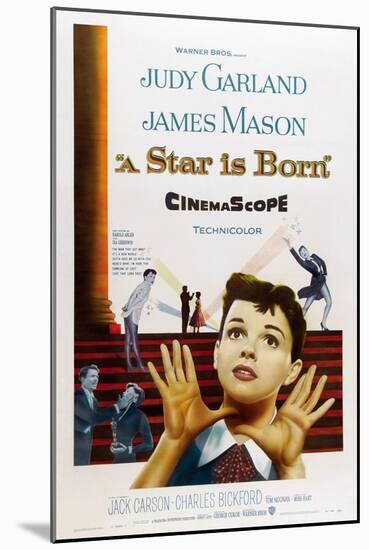 A Star Is Born, 1954, Directed by George Cukor-null-Mounted Giclee Print