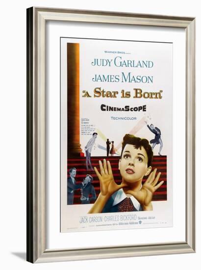 A Star Is Born, 1954, Directed by George Cukor-null-Framed Giclee Print