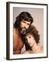 A STAR IS BORN, 1976 directed by FRANK PIERSON with Kris Kristofferson and Barbra Streisand (photo)-null-Framed Photo