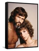 A STAR IS BORN, 1976 directed by FRANK PIERSON with Kris Kristofferson and Barbra Streisand (photo)-null-Framed Stretched Canvas