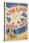 A Star Is Born, Janet Gaynor, Fredric March, 1937-null-Stretched Canvas
