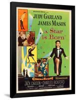 A Star is Born, Judy Garland, 1954-null-Framed Poster