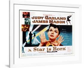 A Star Is Born, Judy Garland, 1954-null-Framed Poster
