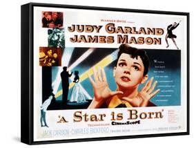 A Star Is Born, Judy Garland, 1954-null-Framed Stretched Canvas